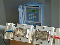 Ultrasonic Clamp-on Flowmeter Rental (incl pulse datalogger)